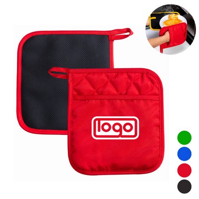 Kitchen Basic Heat Resistant Oven Mitts