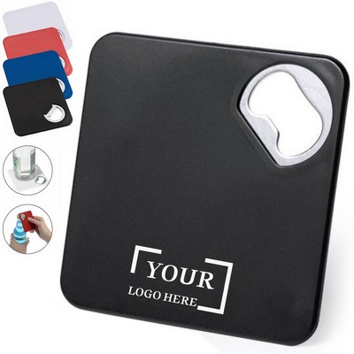 Magnetic Bottle Opener Coaster
