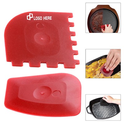 Kitchen Plastic Cleaning Scraper Set